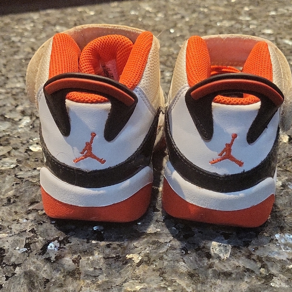 Jordan Kids Sneakers - Red, White, and Black